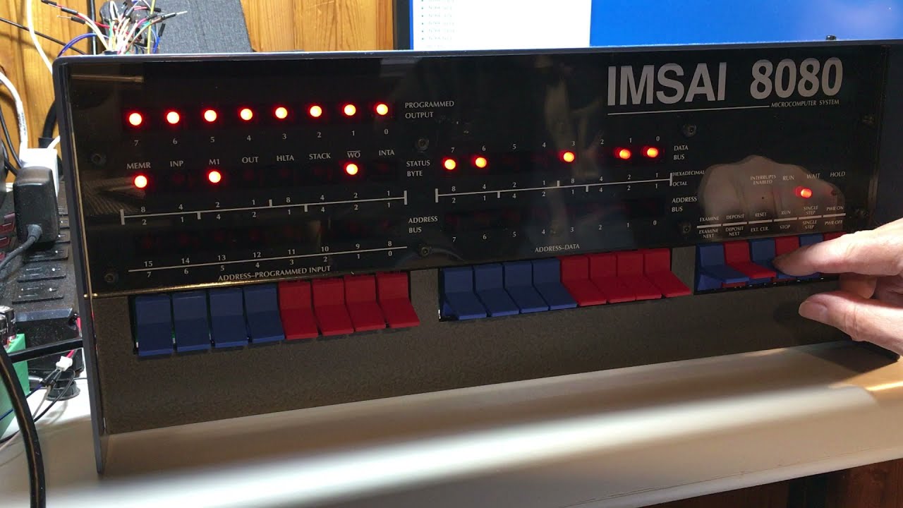 IMSAI 8080 ESP32 replica test sequence
