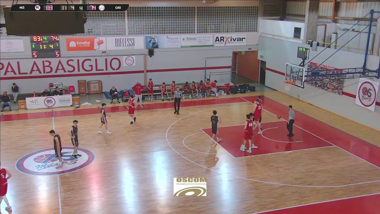 Under19 Gold - Finale - Gara 1: Oscom Milano3-Assigeco Casalpusterlengo