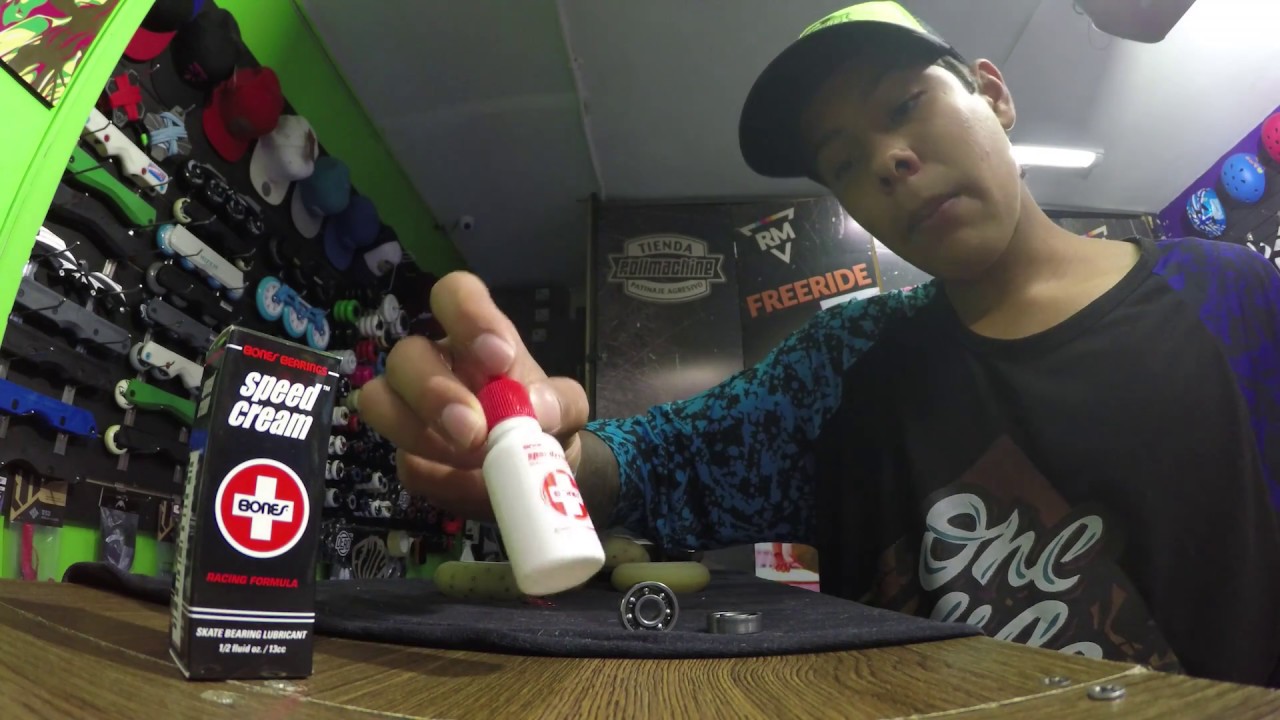 como hacer mantenimiento a los  rodamientos de los patines.