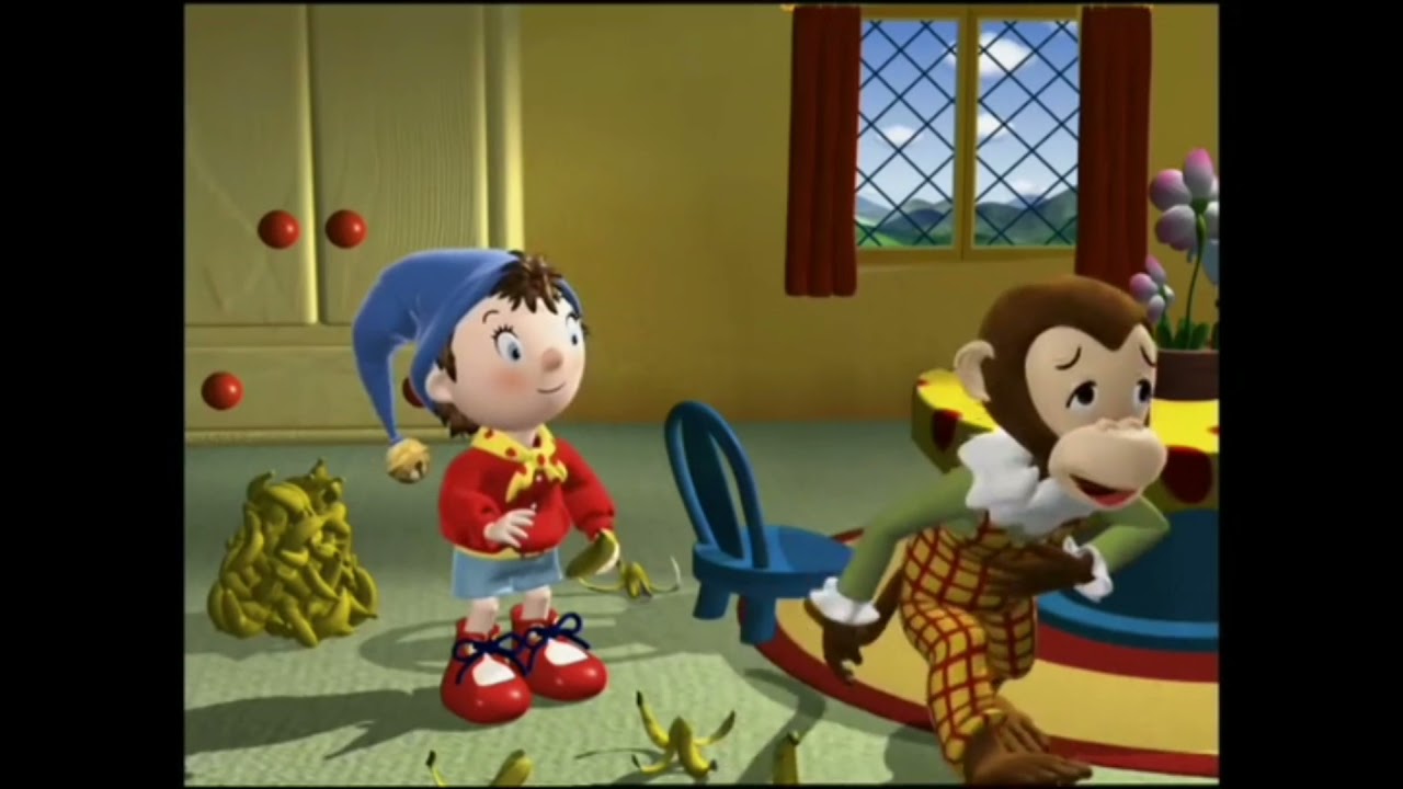 Noddy being too nice to his guest