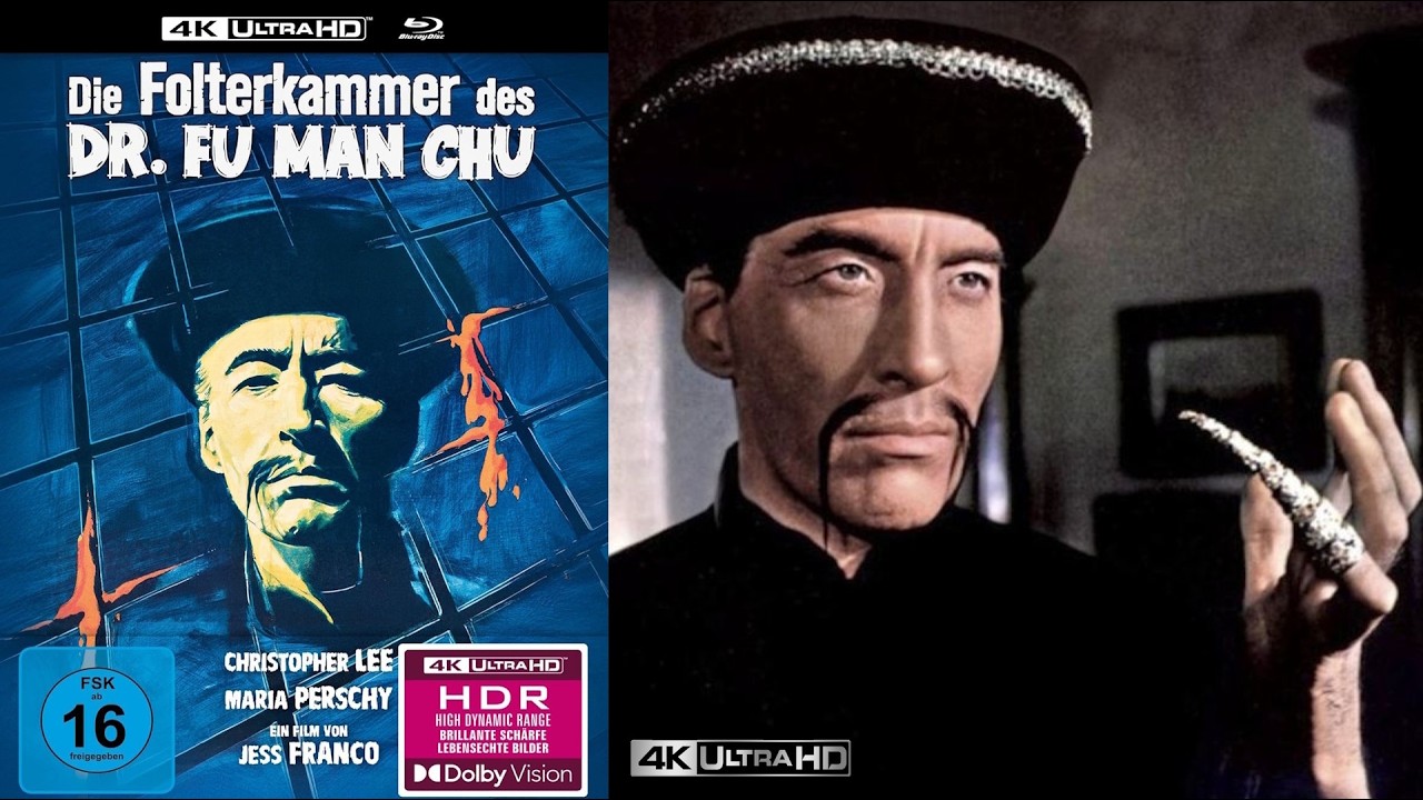 The Chamber of the Dr. Fu Man Chu [Mediabook 4K UHD & Blu-ray Collector's Edition] #4KUHD