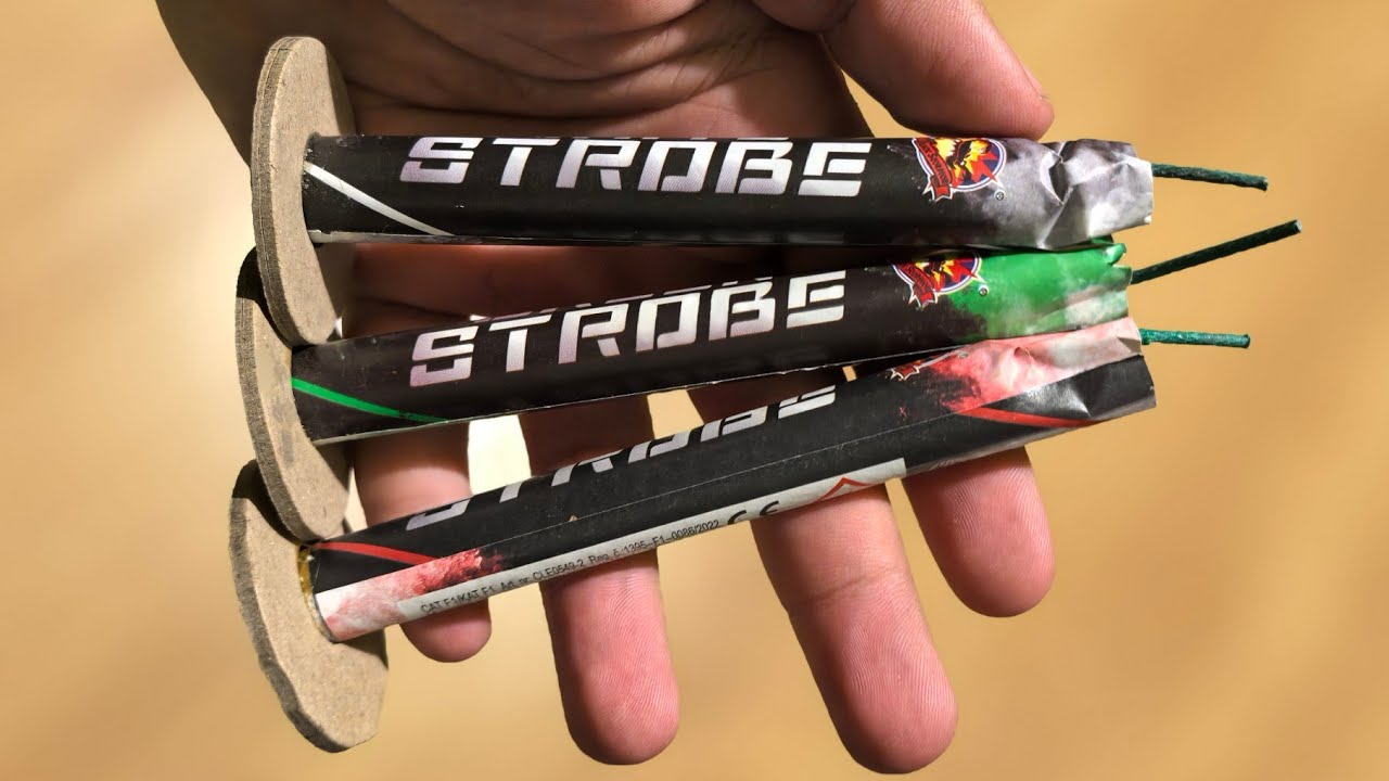 Kolorowe Stroboskopy CLE0549 od Sr Pyro 