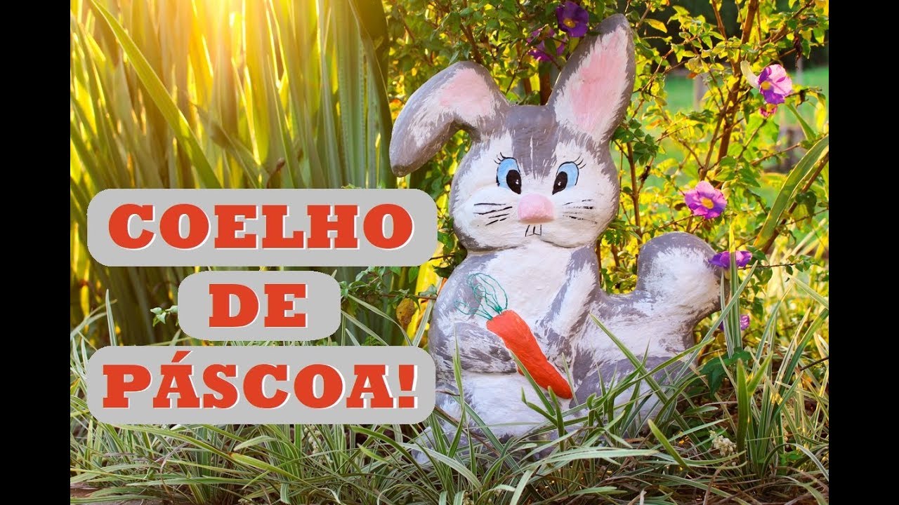 FAÇA O SEU PRÓPRIO COELHO PARA A PÁSCOA!