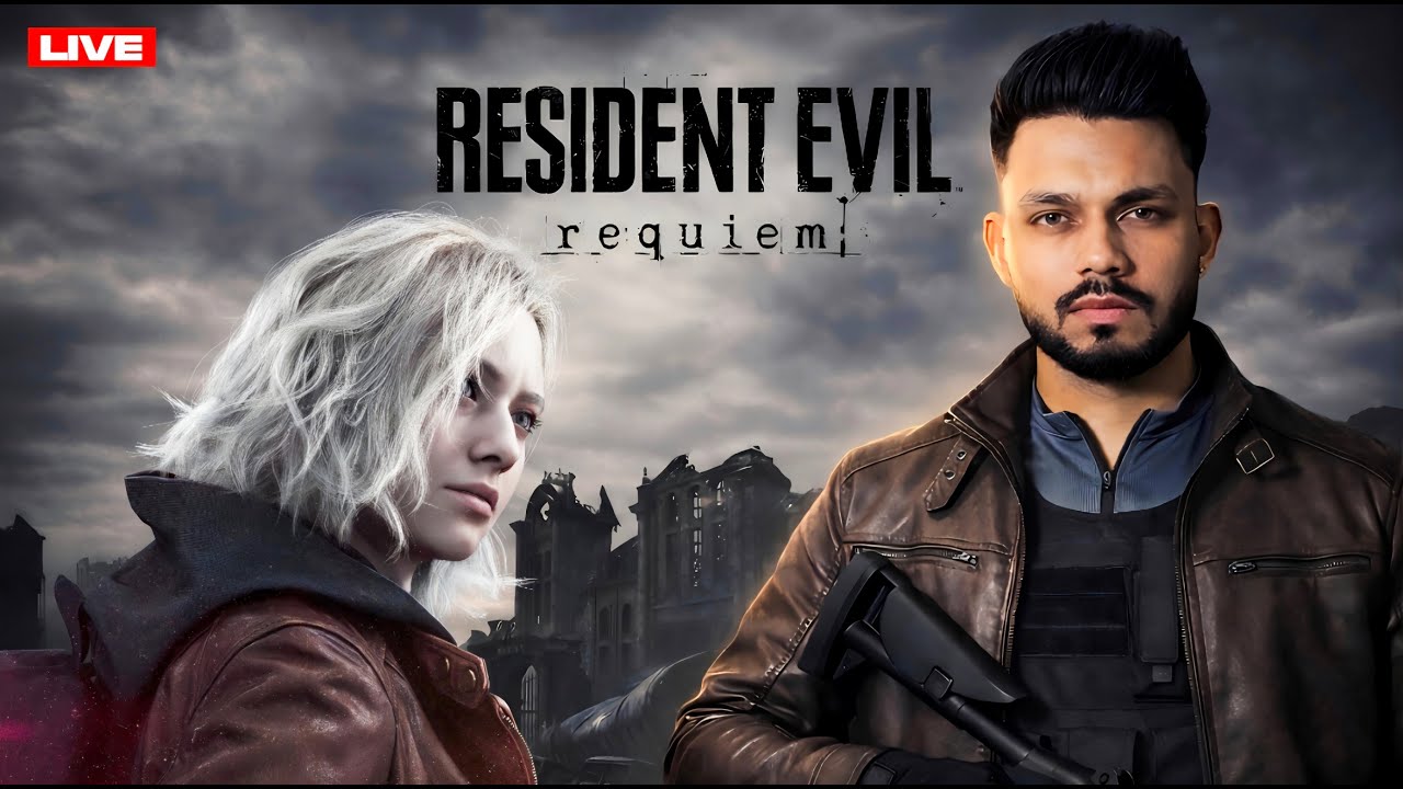 🔴 LIVE – Resident Evil Requiem | First Playthrough | Full Horror Gameplay 😱| Goku Gaming