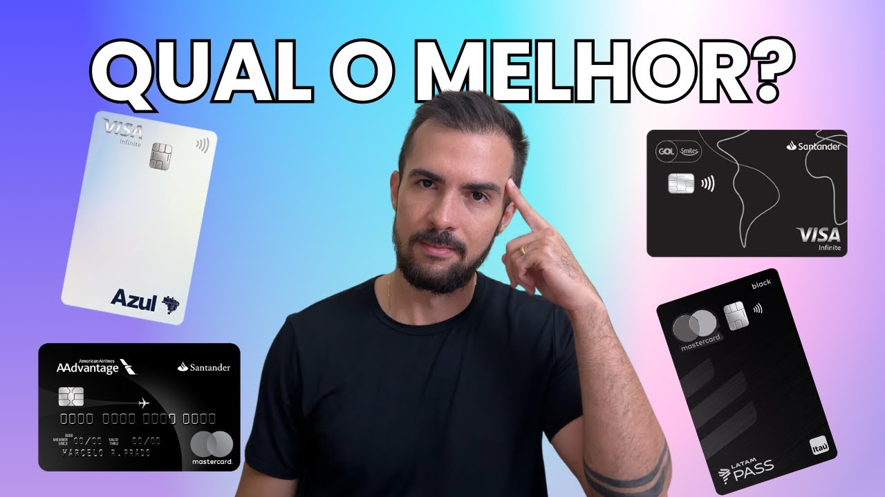 Qual o melhor cartão de companhia aérea do Brasil?