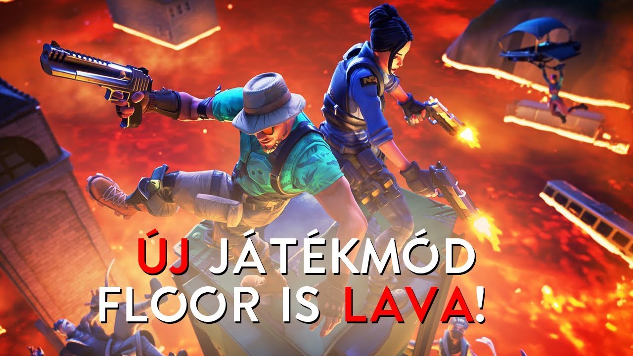 ÚJ JÁTÉKMÓD! | FLOOR IS LAVA! (Fortnite Battle Royale)