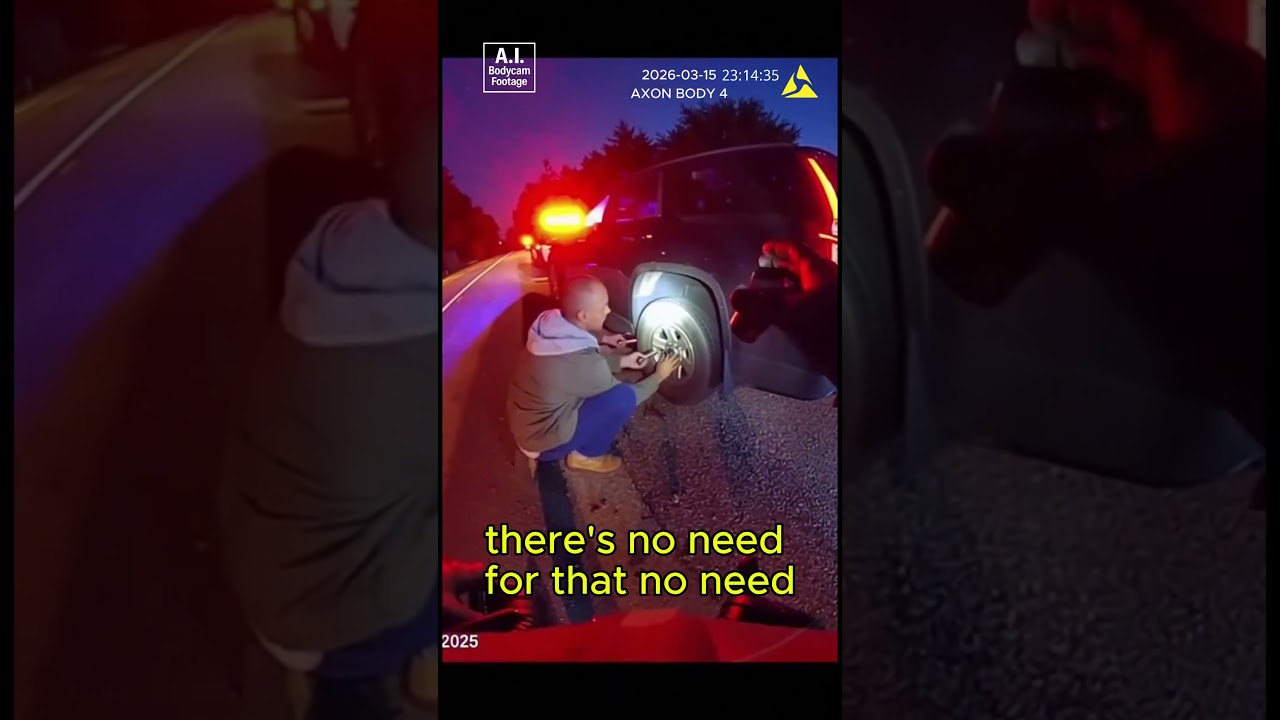 Cops Bullied a Man Changing Tire&hellip; He Was a Lieutenant General