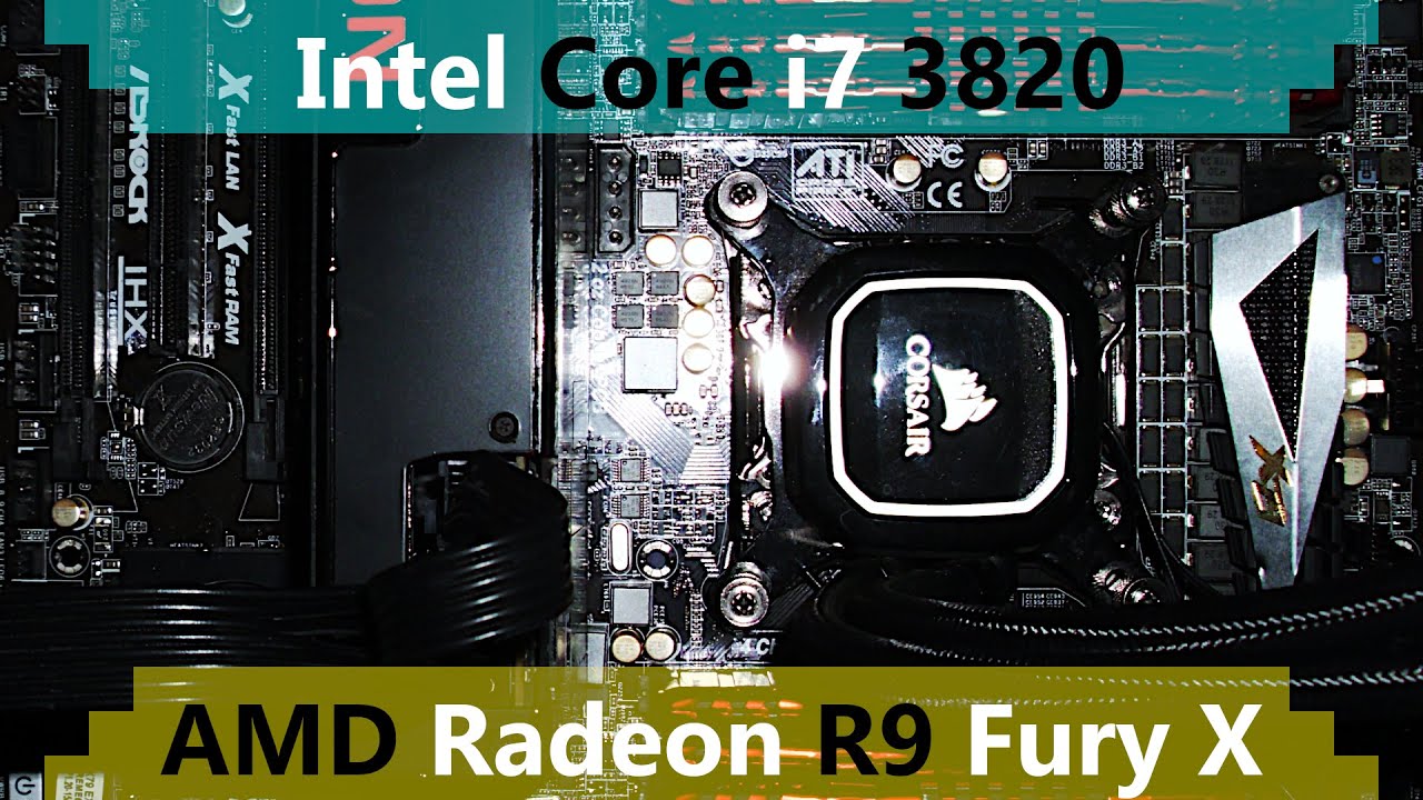 i7 3820 + R9 Fury X Gaming PC in 2021 | Tested in 7 Games