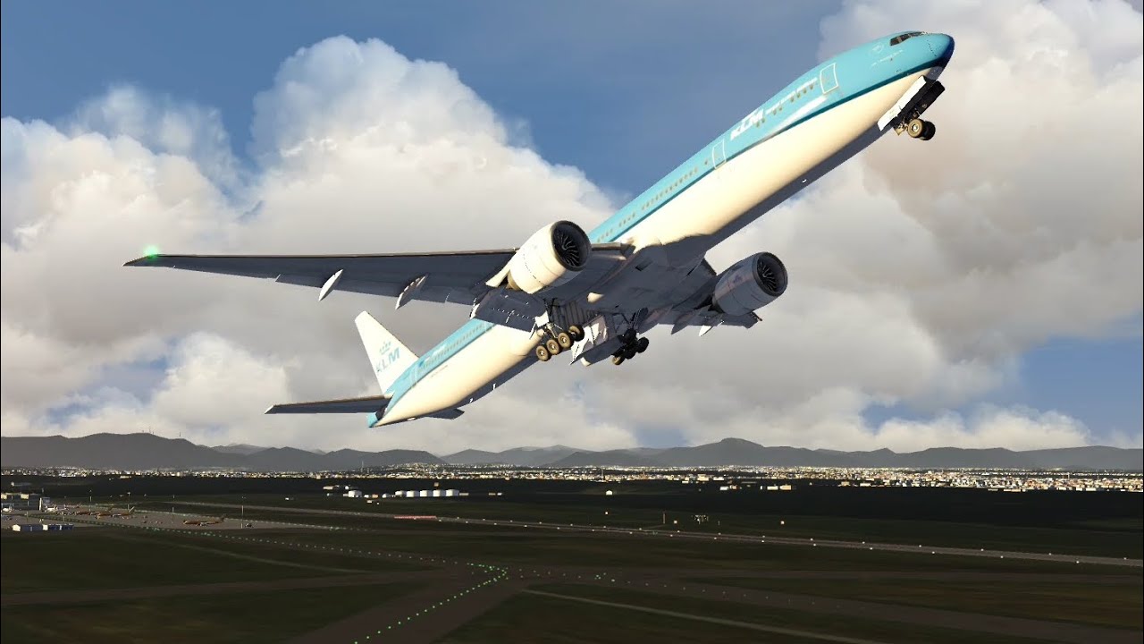 Aerofly FS Global Ultra Graphics Quality with Special Config Milan B777 Take Off