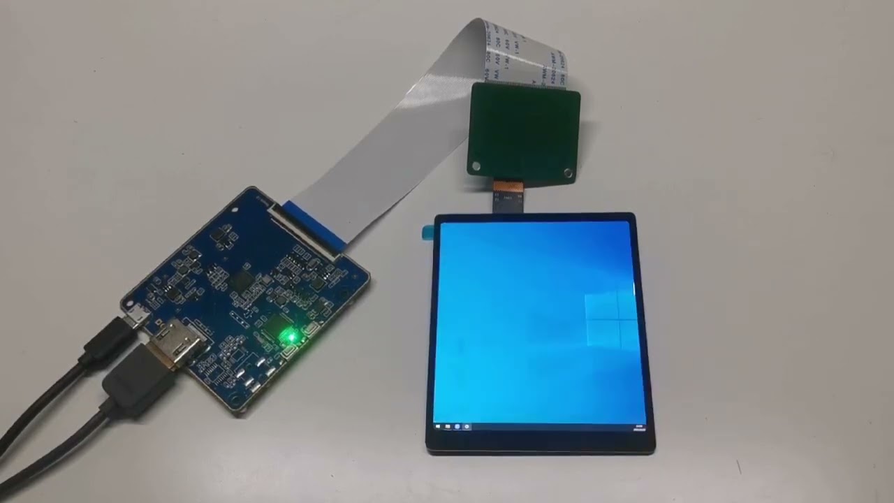 4 inch 1080x1240 AMOLED Square Screen Touch High Brightness OLED Display HDMI Board for Medical etc