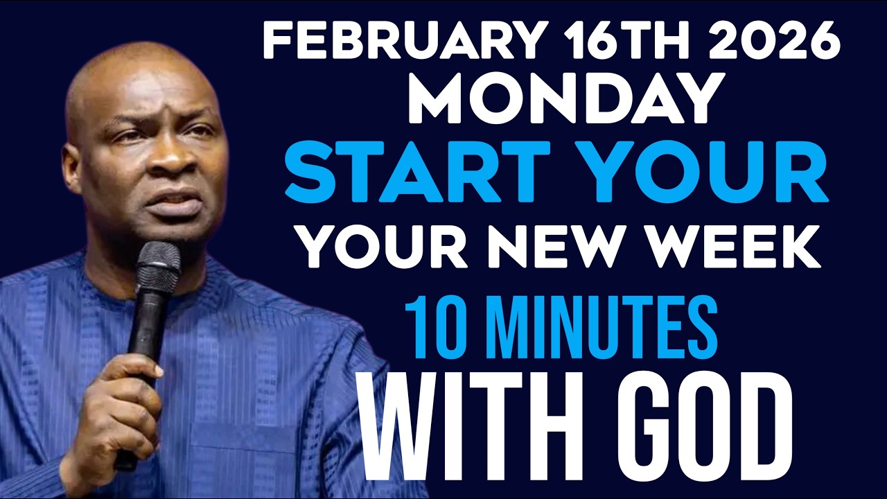[MONDAY 16TH FEBRUARY, 2026] MORNING PRAYER |START YOUR NEW WEEK WITH PRAYER |APOSTLE JOSHUA SELMAN