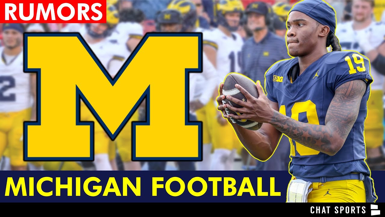Michigan Football RUMORS We Need To Discuss: Savion Hiter, Jake Garcia + New Star OL