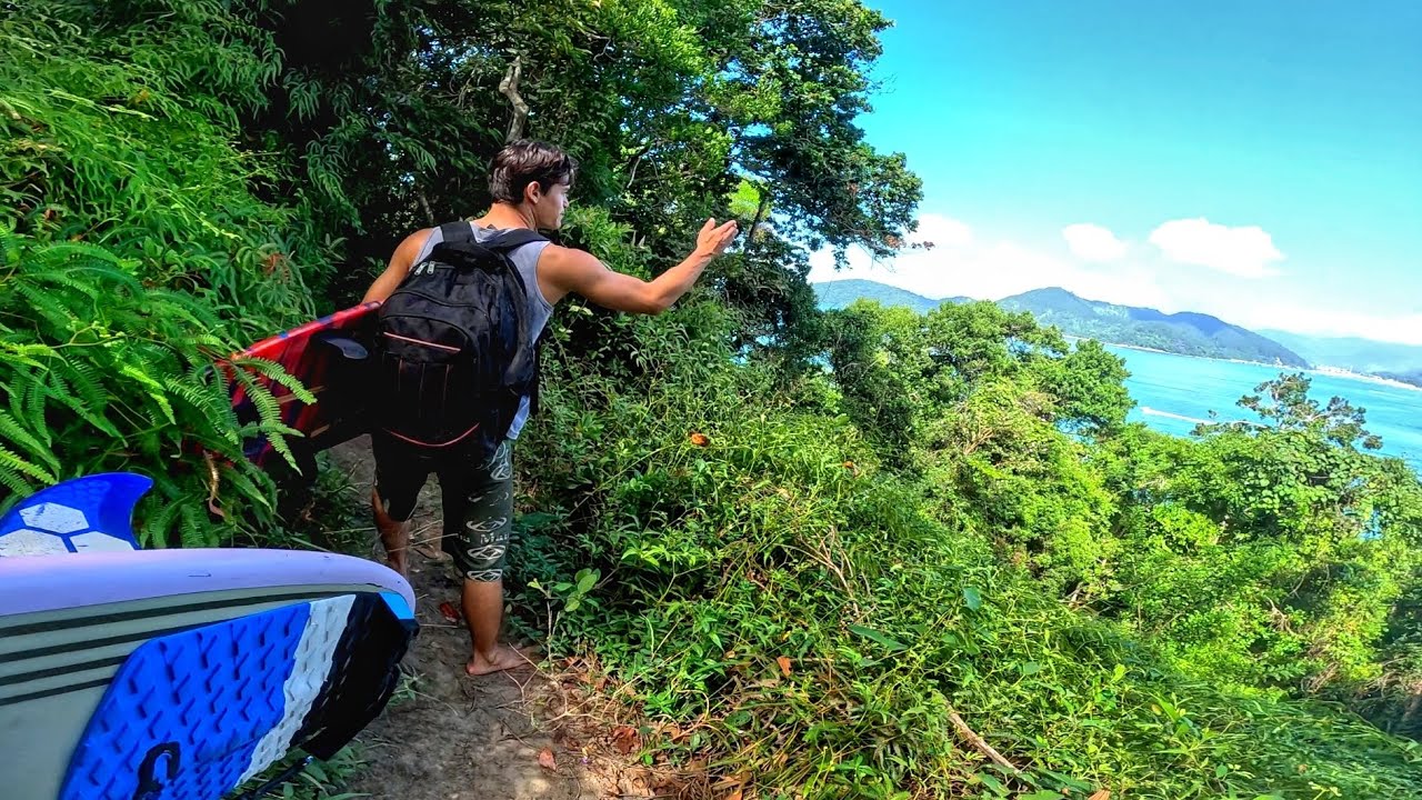 Dia de Surf No Secret com meu amigo em Ubatuba | Surf Pov