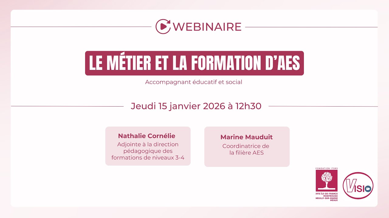 Le métier et la formation d'accompagnant éducatif et social