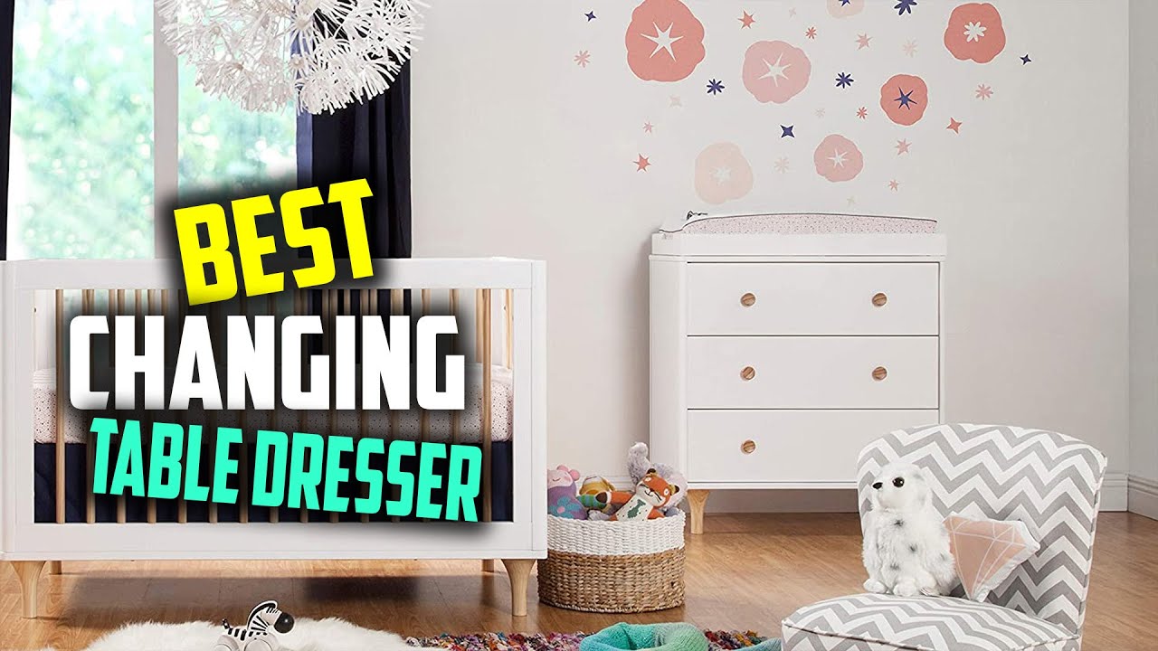 Best Changing Table Dresser With Removable Changing Tray in 2023 - Top 6 Review | Wood/Metal Dresser