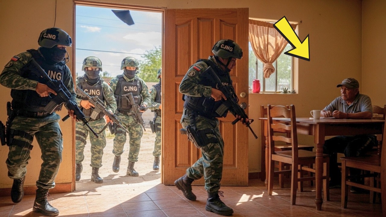 El CJNG Llegó a la Vivienda de un Padre de Familia a Exigir Cuota…Pero No Sabían Quién Era Realmente