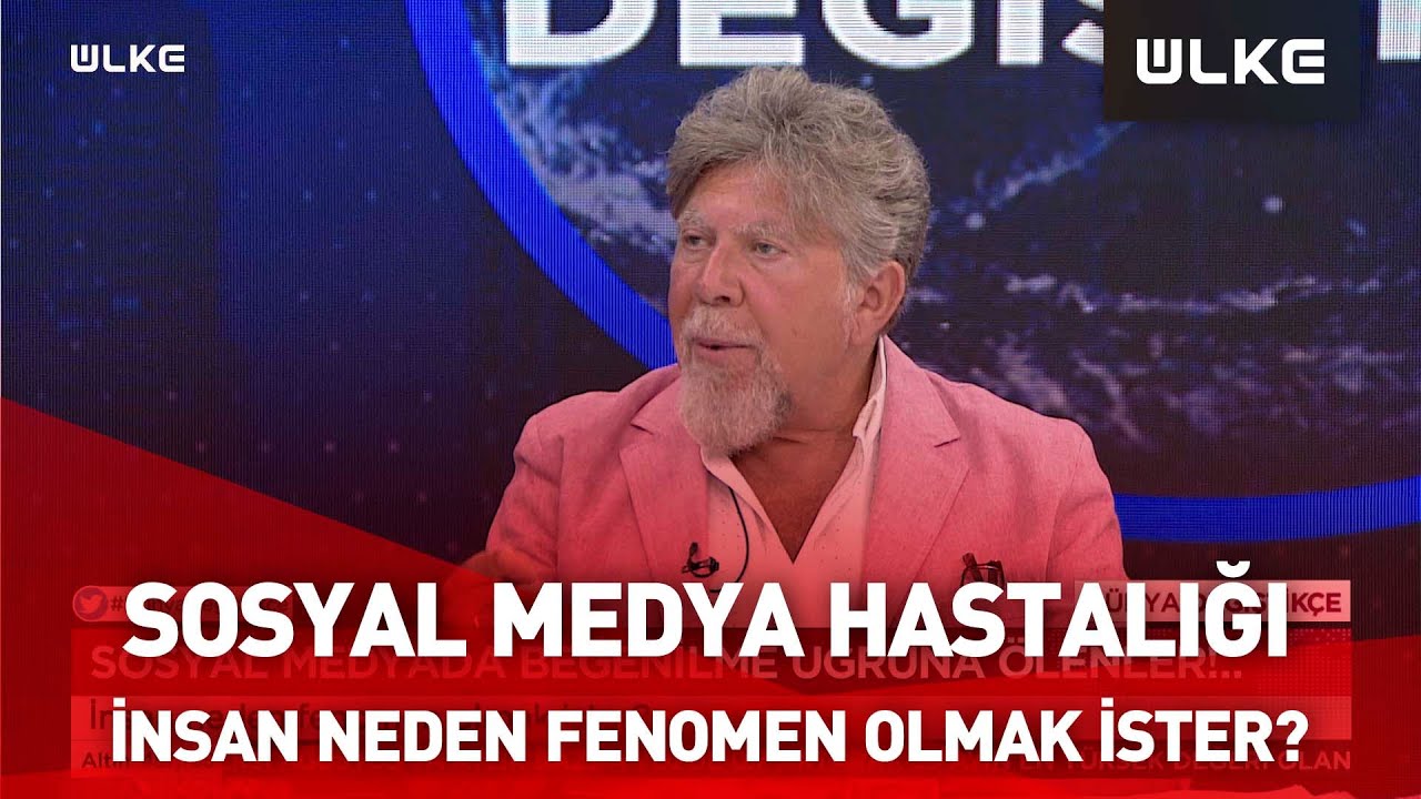 Sosyal medya hastalık mı? insan neden fenomen olmak ister? Prof. Dr. Ahmet Sungur açıkaldı