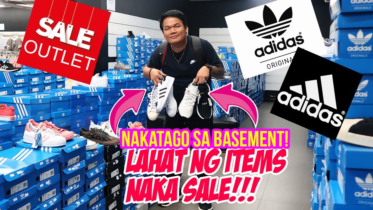 LAHAT NG ITEMS NAKA SALE ( ADIDAS /ADIDAS ORIGINALS OUTLET STORE )