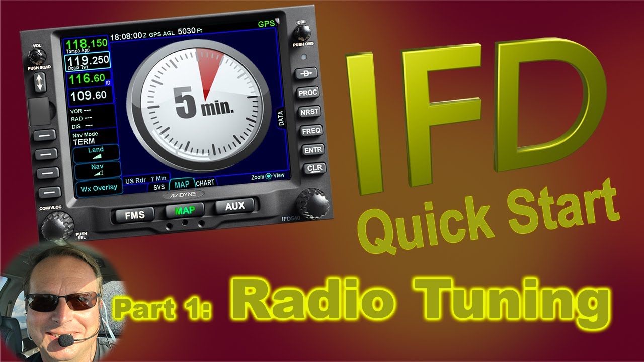 Avidyne IFD Tutorial - Part 1: Radio Tuning