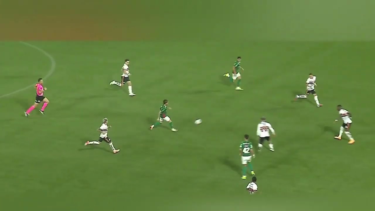 Gol de Khellven - Palmeiras 3x1 São Paulo - 55' 2º  Tempo