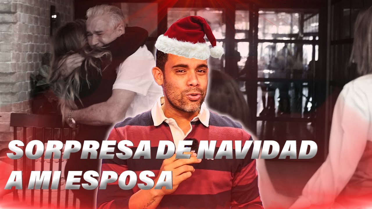 ALBERT MENA PREPARA SORPRESA DE NAVIDAD A SU ESPOSA