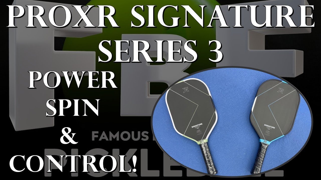 Обзор ракетки для пиклбола ProXR Signature Series 3