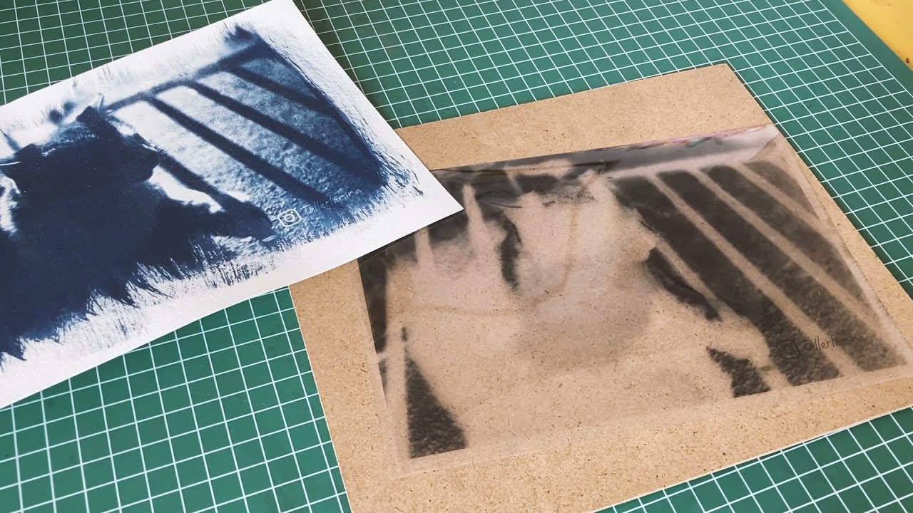 Como hacer negativos de fotografías para tus cianotipias