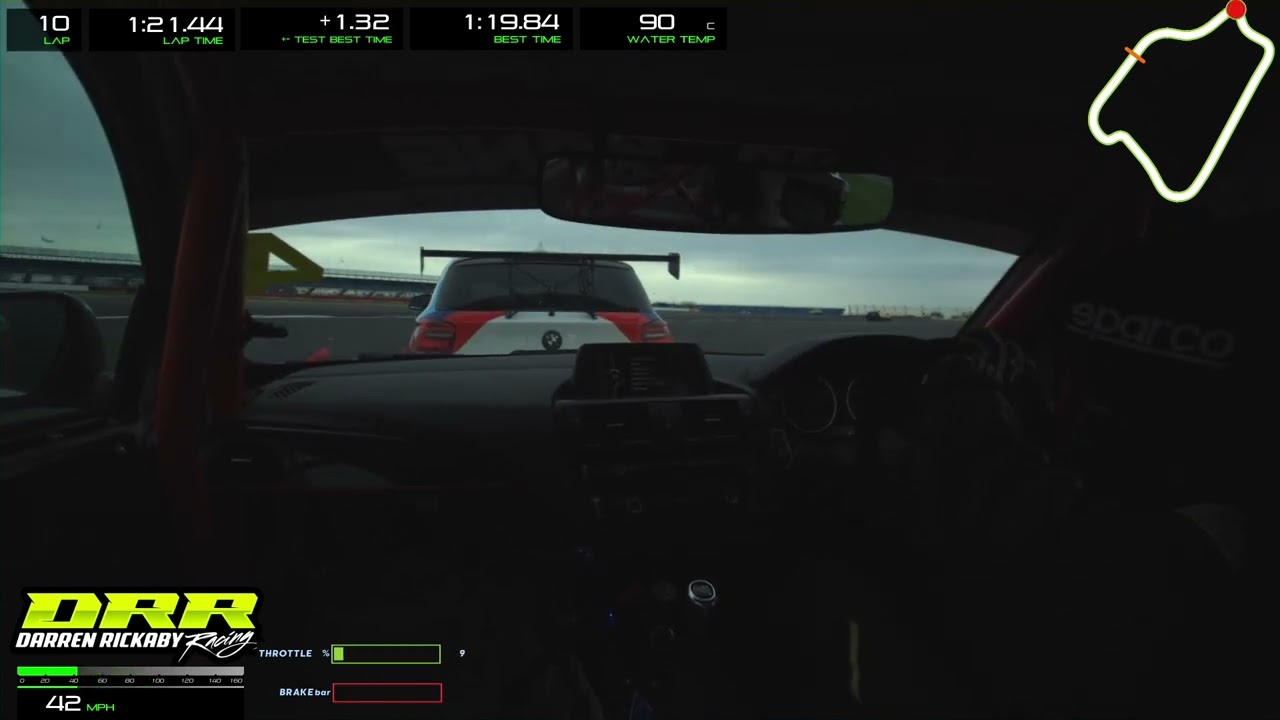 BRSCC BMW 1 Series SuperCup Silverstone International - Race 1 in car highlights