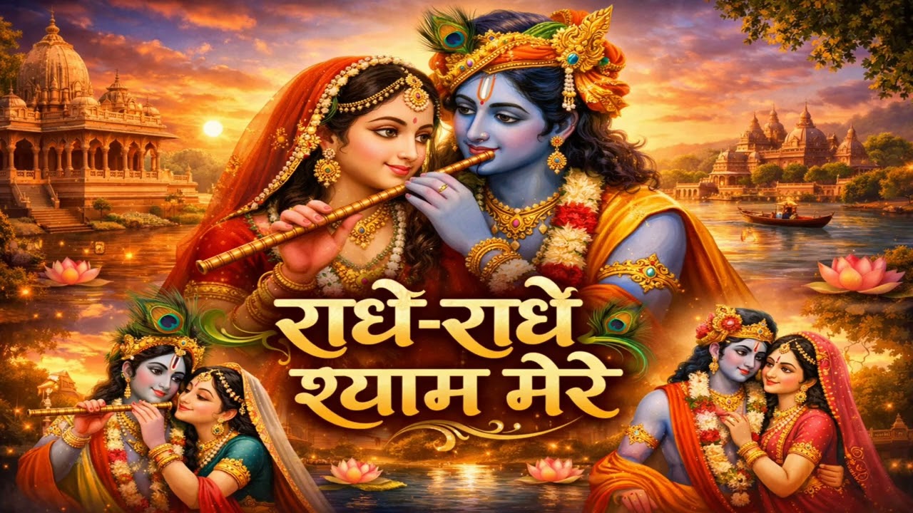 Radhe Radhe Shyam Mere 🙏 | New Hindi Bhakti Song 2026 | Krishna Bhajan | Official Video