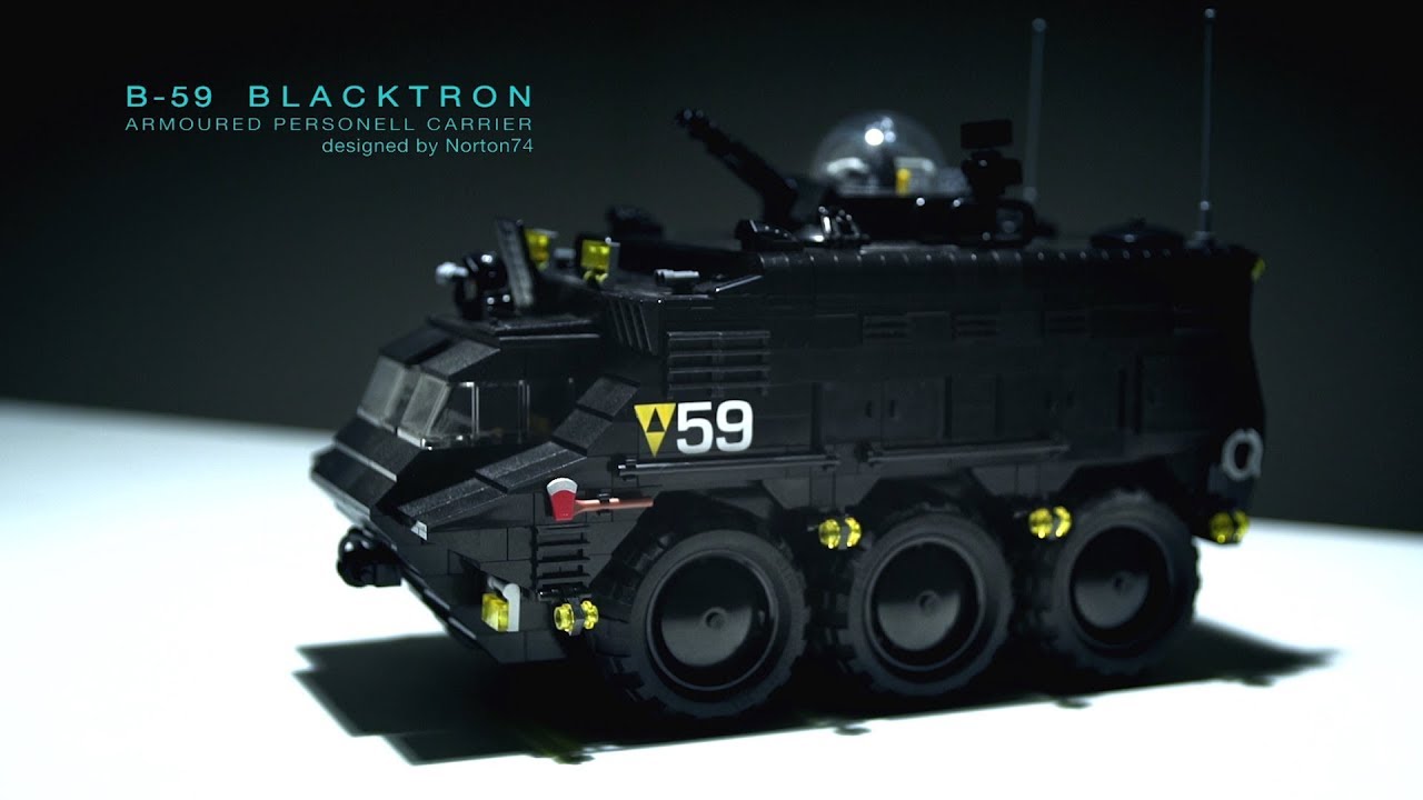 Awesome LEGO Blacktron Armored Personnel Carrier