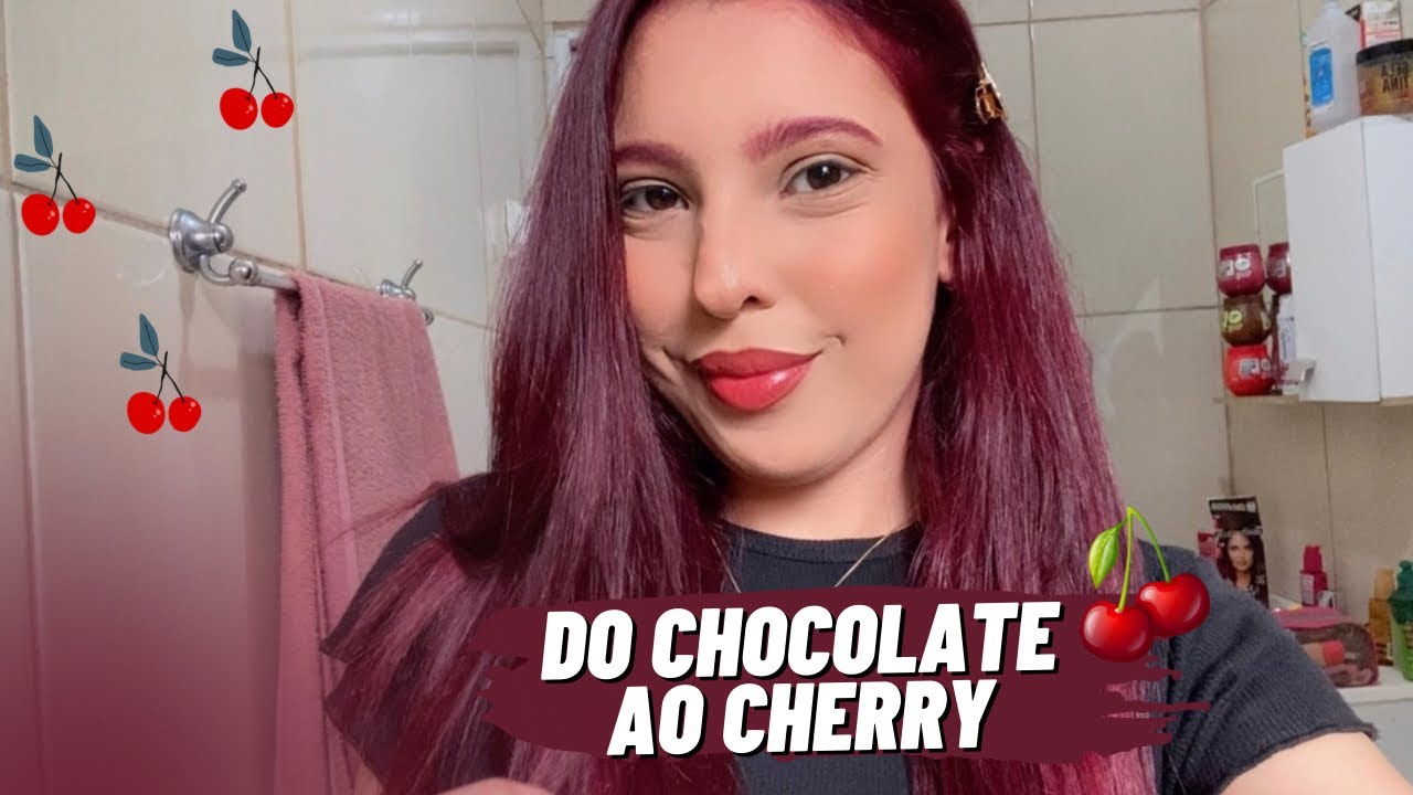 🍒 De volta ao cherry hair - em casa - beauty color 66.26 