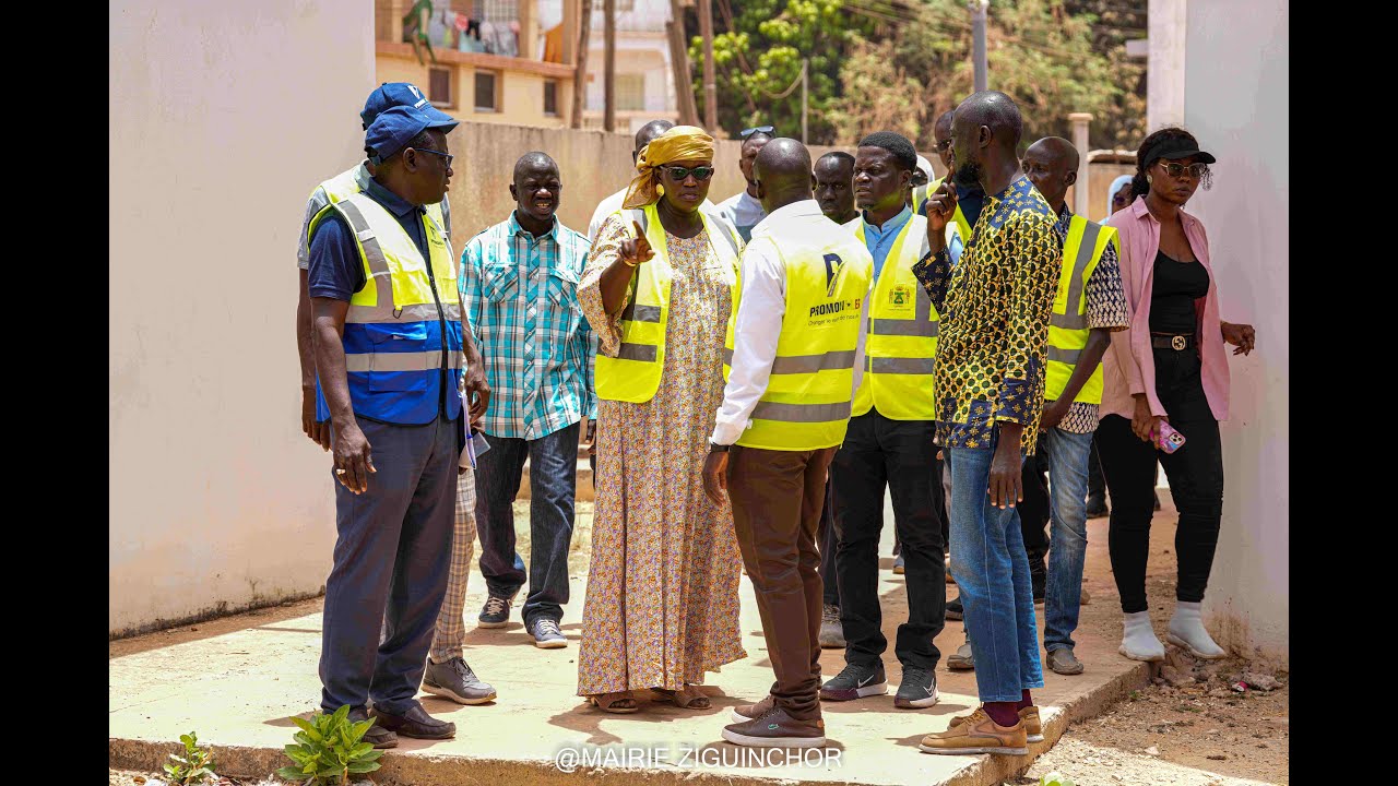 ZIGUINCHOR: VISITE PROMOVILLES; REALISATIONS ; LES ATTENTES DE LA MAIRIE