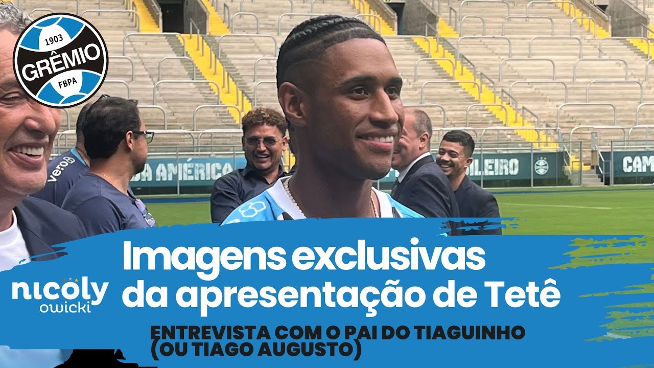 IMAGENS EXCLUSIVAS DA APRESENTAÇÃO DE TETÊ | ENTREVISTA COM O PAI DO TIAGUINHO (OU TIAGO AUGUSTO)