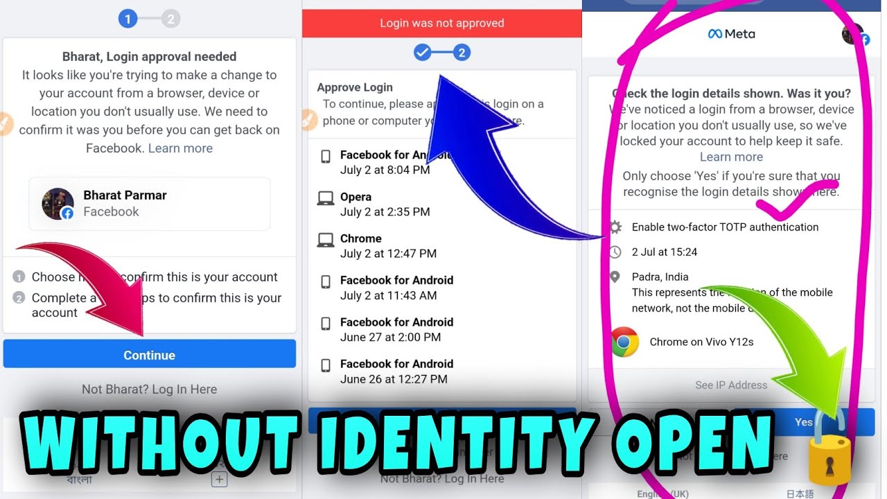 How to open login was not approved facebook account 2022 | Login Not Approved Problem slove 2022