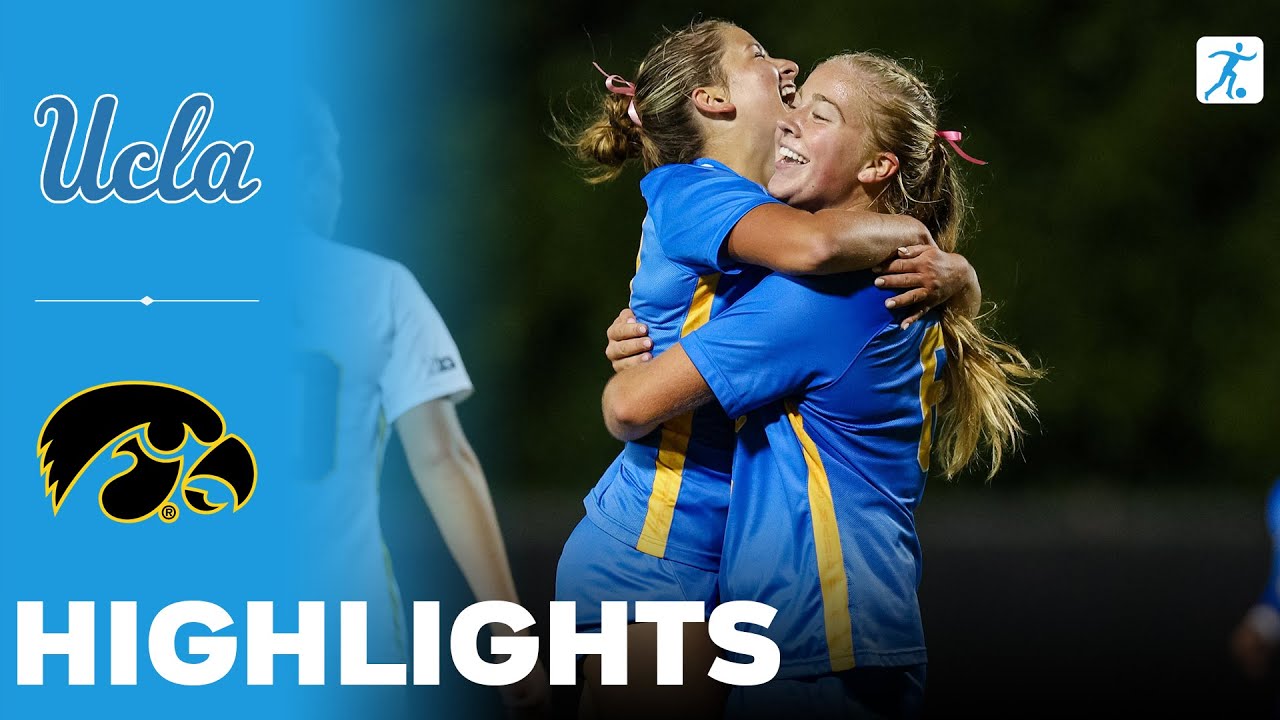 UCLA vs IOWA | NCAA College Women's Soccer | Highlights - October 16, 2025