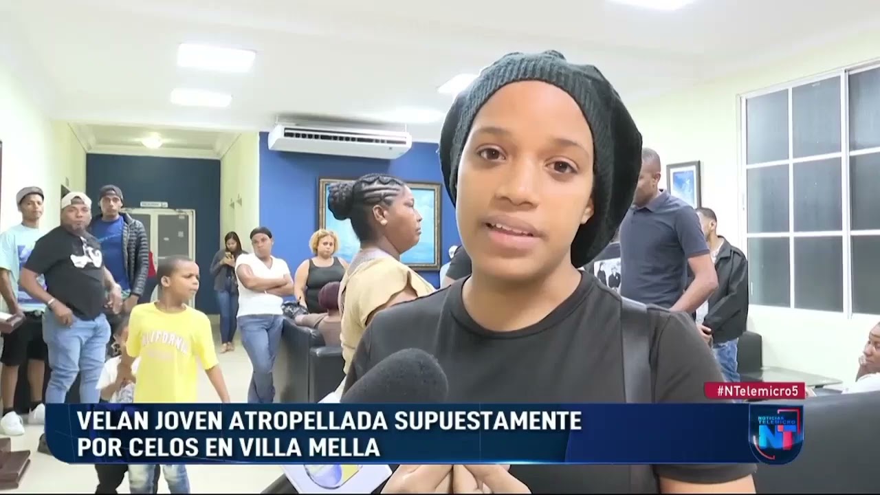 Velan joven atropellada supuestamente por celos en Villa Mella