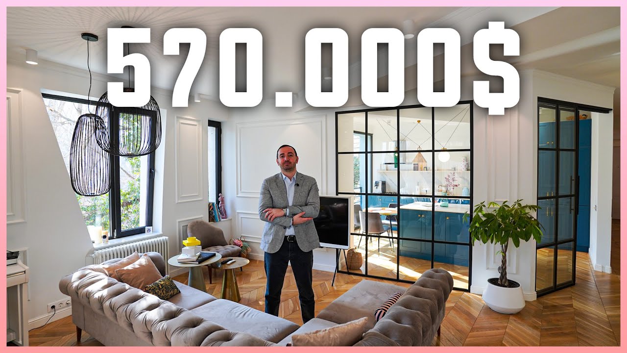 ნათელი ბინა ლამაზი ინტერიერით და კარგი დაგეგმარებით