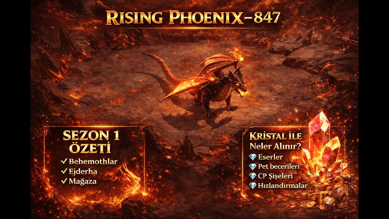Call of Dragons: Season 1 Özeti & Kristalleri Nereye Harcamalısın? (847 RSX)
