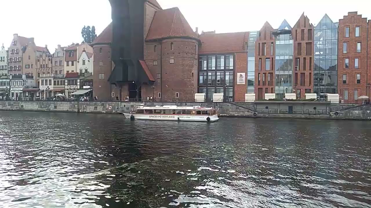 Spacer wodny po Motławie - Gdańsk, 2021 - Techsoft TV