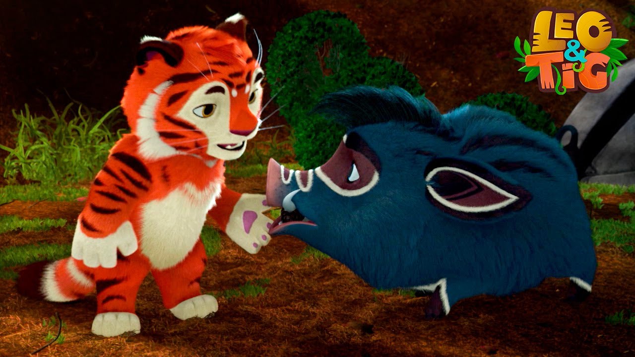 Fare nuove amicizie 🥰🤗 Leo e Tig Italia 🐯🦁 Cartone animato per bambini
