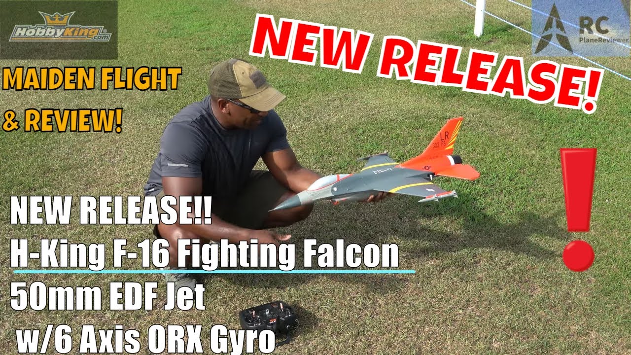 HobbyKing F-16 Fighting Falcon 50mm EDF JET 6 Axis Gyro