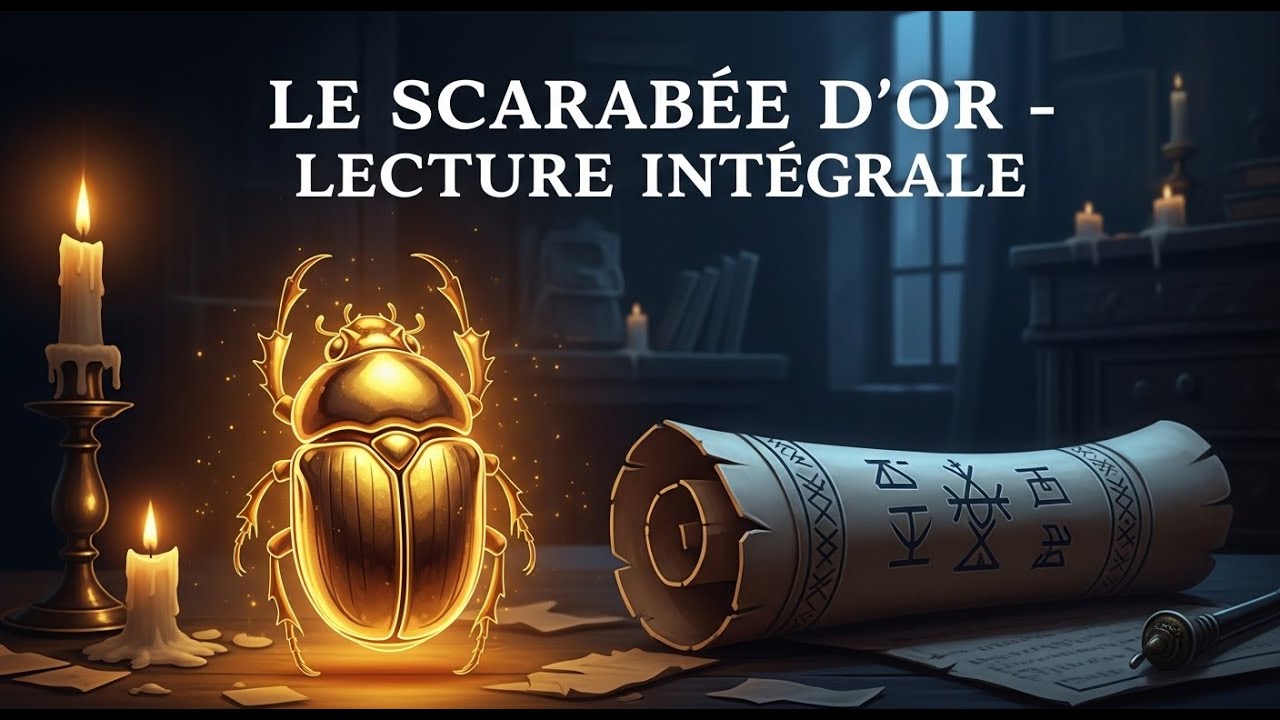 🪲 Le Scarabée d’or – Lecture intégrale | Edgar Allan Poe