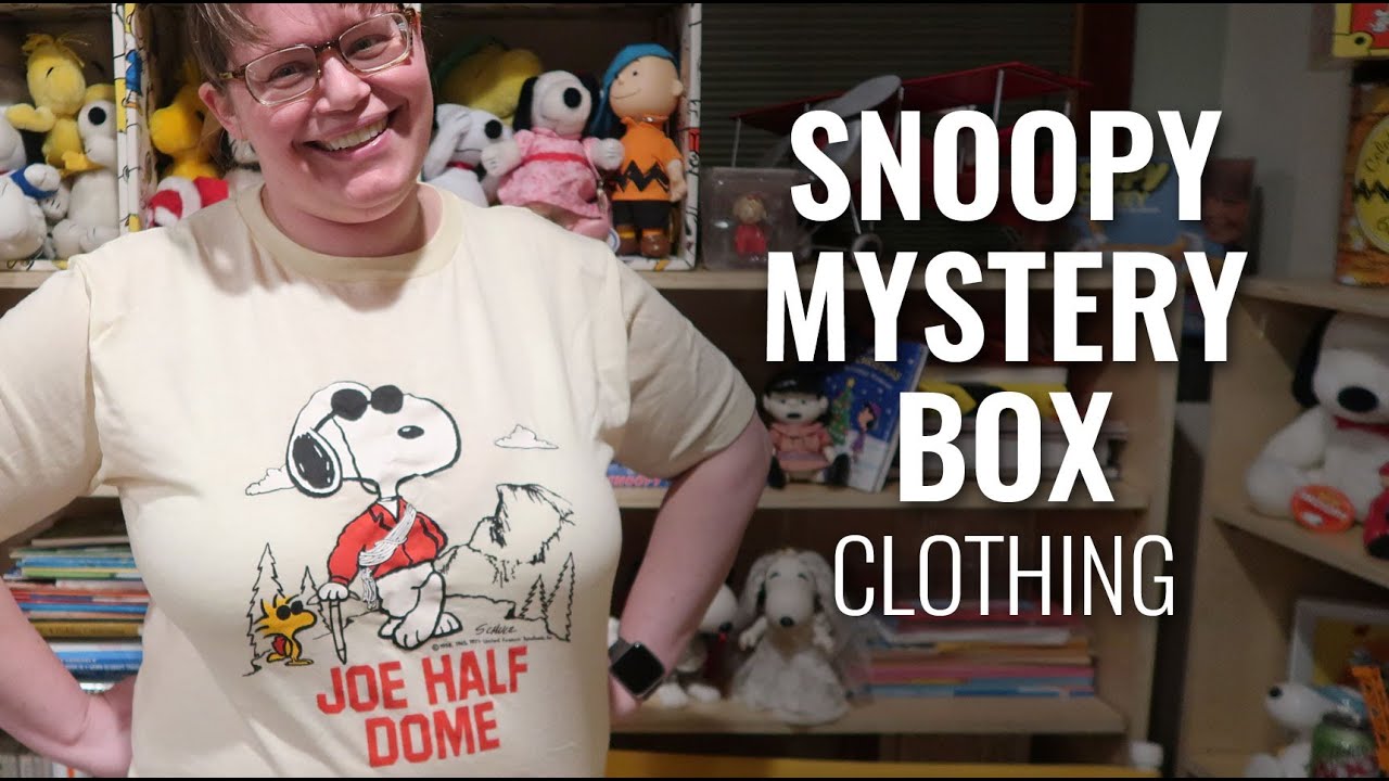 Peanuts Vintage Clothing & More - Snoopy Mystery Box Opening | CollectPeanuts.com