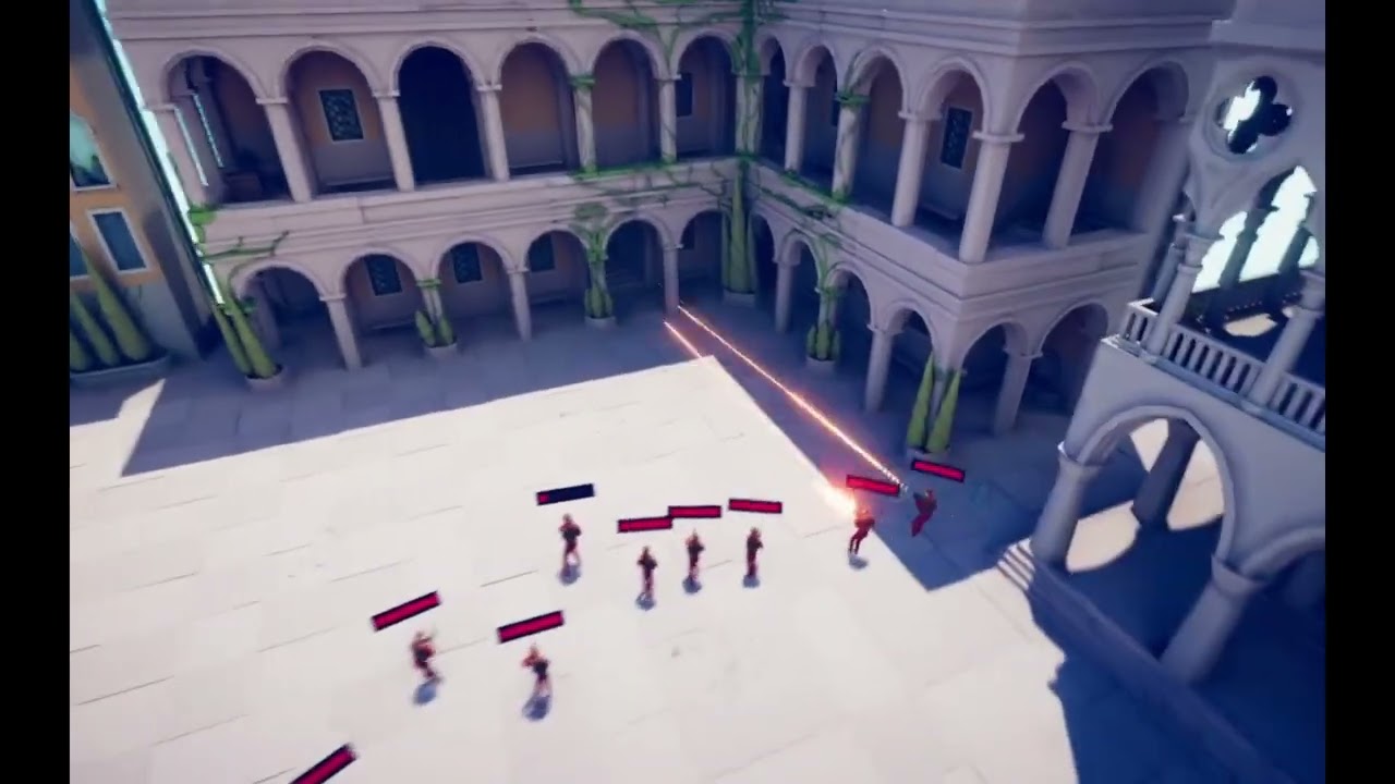 Beating the Renaissance with my modded units in Totally Accurate Battle Simulator