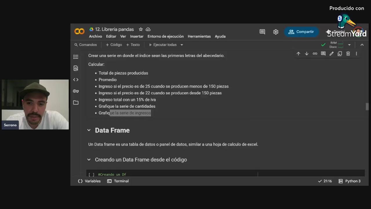 Manipulación y visualización de datos con Python.