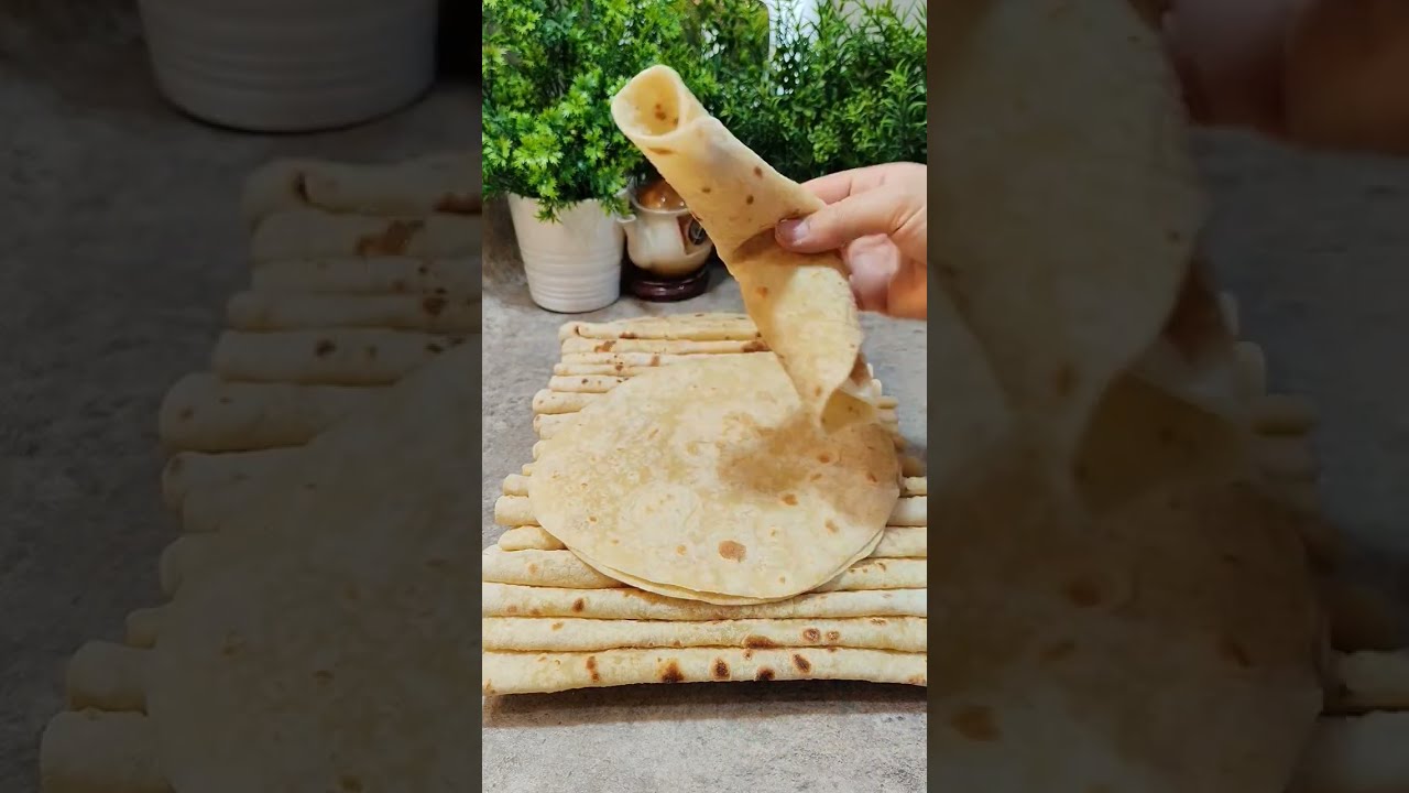 عيش الشاورما مستحيل ينشف منك بالطريقة دى طرى جدا وطعم لذيذ ضرورى تجربيه