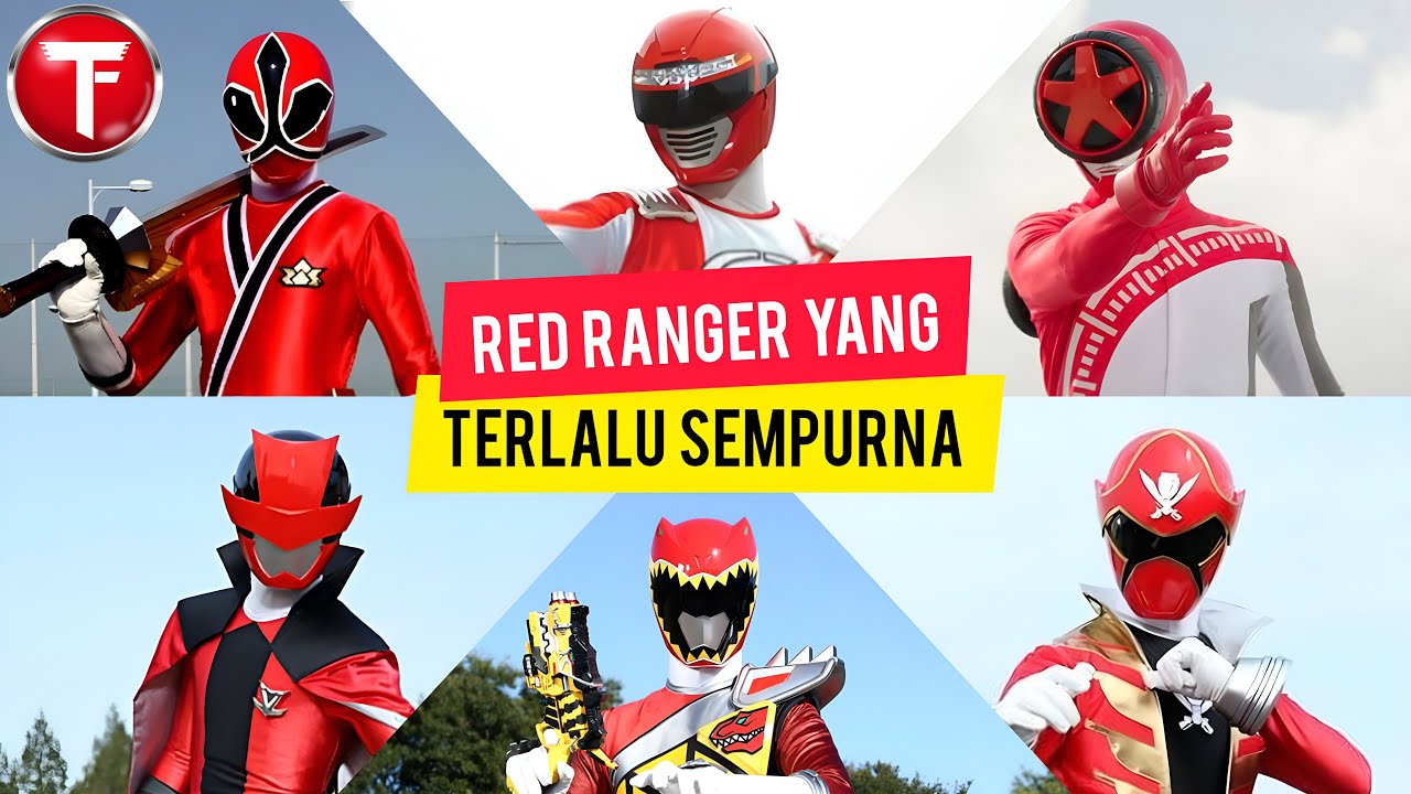 7 Red Super Sentai yang Terlalu Sempurna