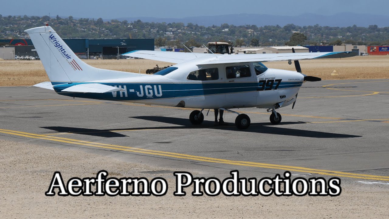 Welcome To Parafield FIREPSOTTER 397   -   VH-JGU (FS397) Landing at YPPF 19-01-26