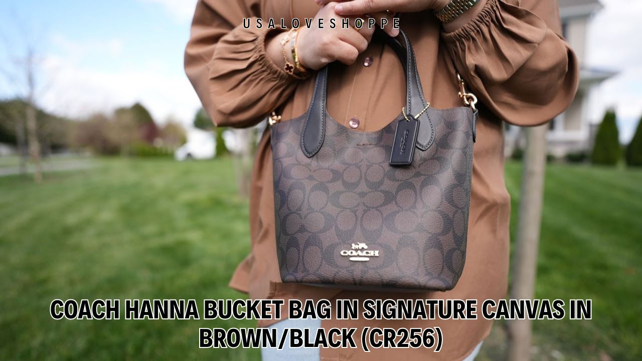 Episode 149: Coach Hanna Bucket Bag in Brown/Black (CR256) | The New Favorite from Coach! 😚