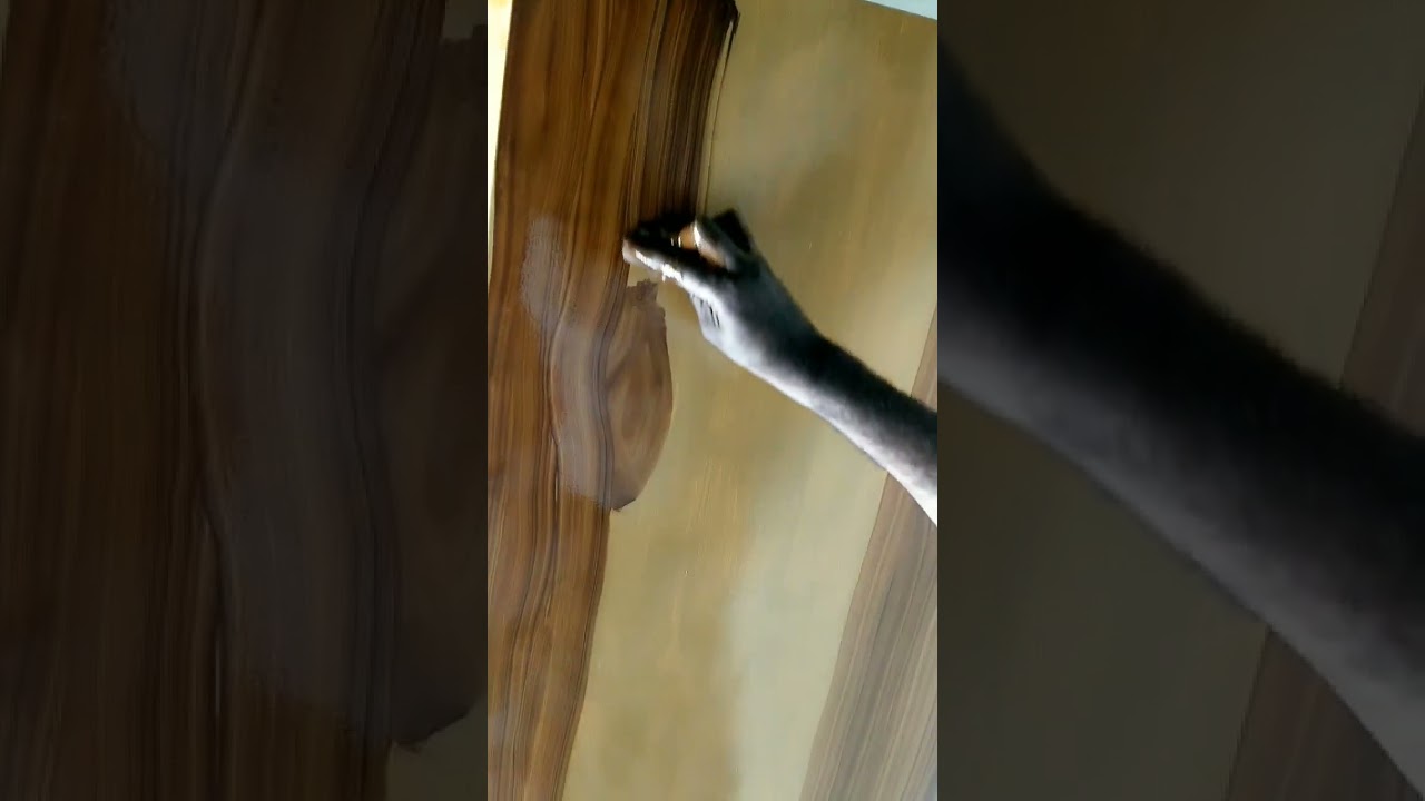 #viral shorts #design | paint wooden texture